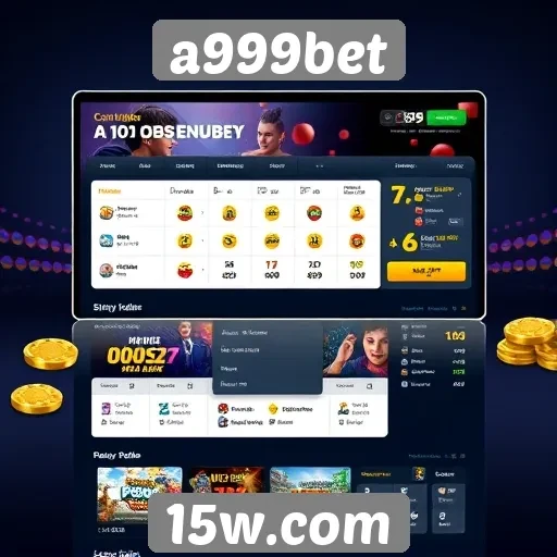 Experiência do usuário e interface do site a999bet
